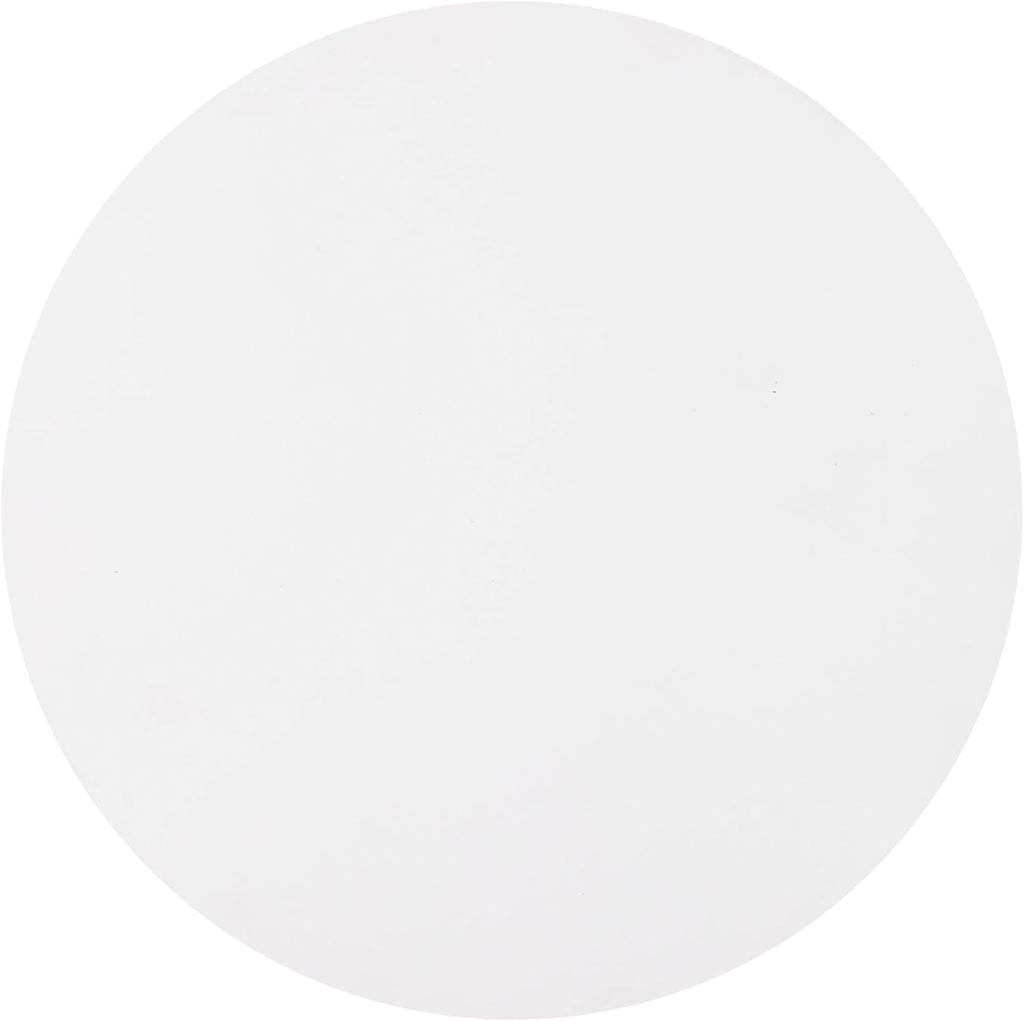 Furniture Aloe White Textured Concrete Indoor/Outdoor Round Side Table