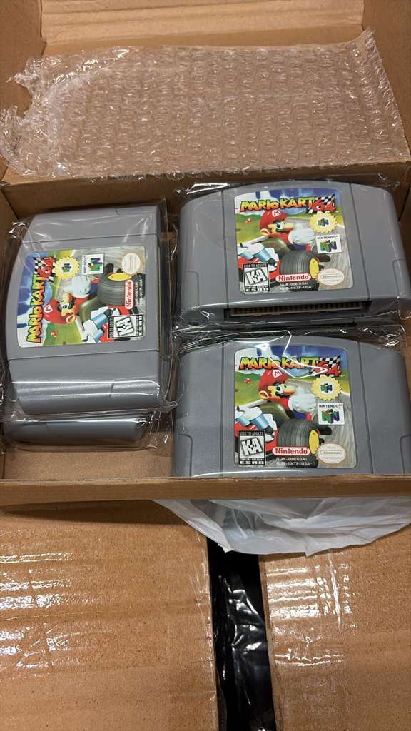 N64 Mari Kart 64 Video Game Cartridge Card US Version Video Game Cards